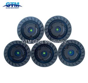Segment resin wheel for beveling machine