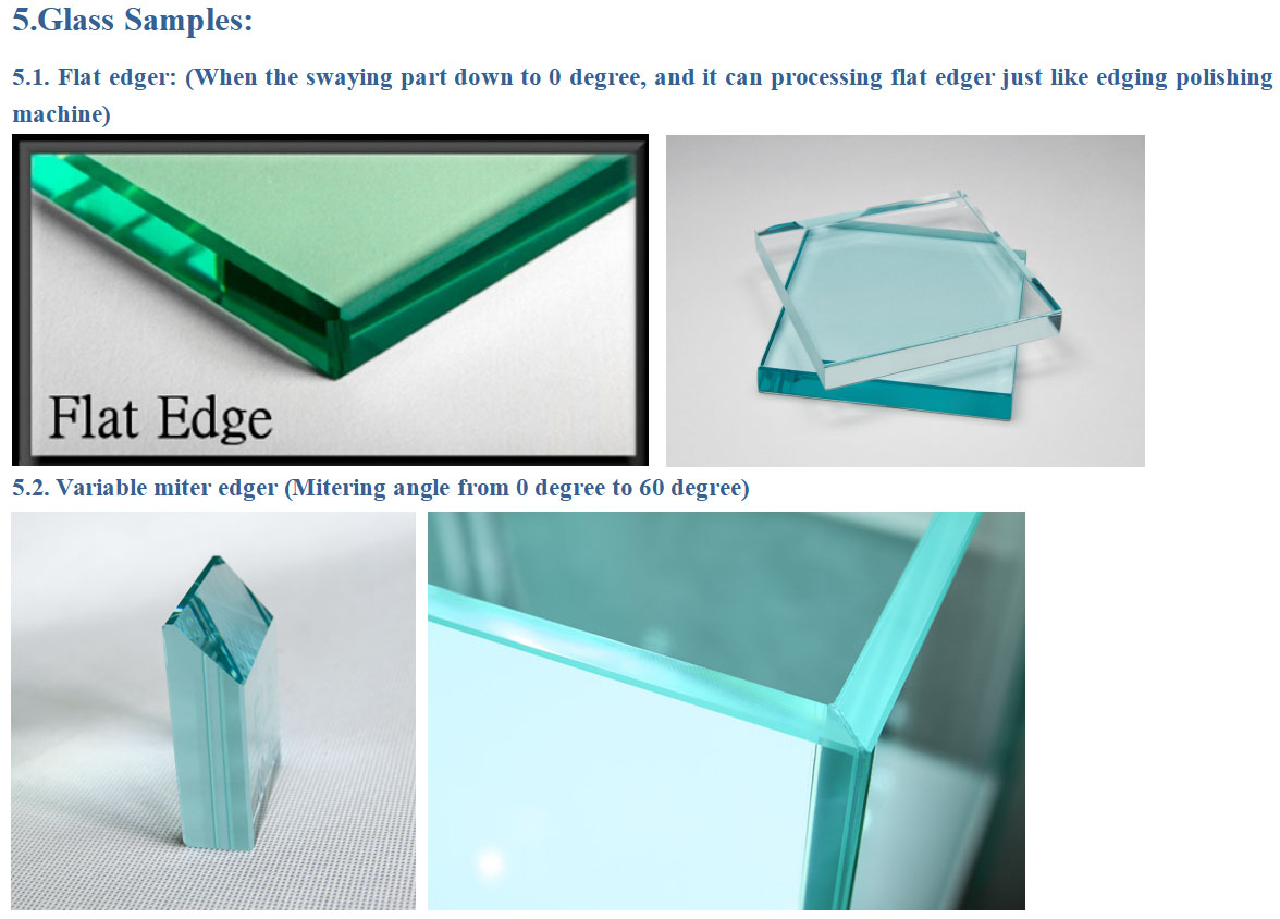 glass edge polishing machine