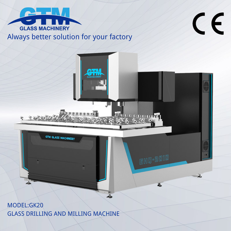 Sản phẩm mới-Máy khoan và phay kính CNC