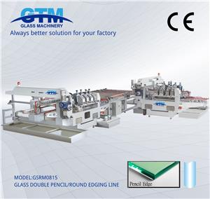 Bút chì đôi thủy tinh / dây chuyền sản xuất viền tròn 、 C