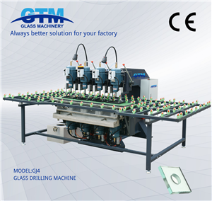 Máy khoan kính bốn đầu GJ4
