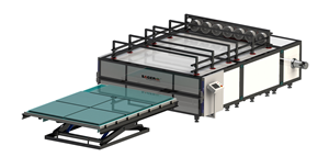 Development and application of glass machinery