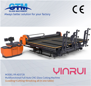 Máy cắt kính CNC tự động CNC-3728 (tất cả trong một)