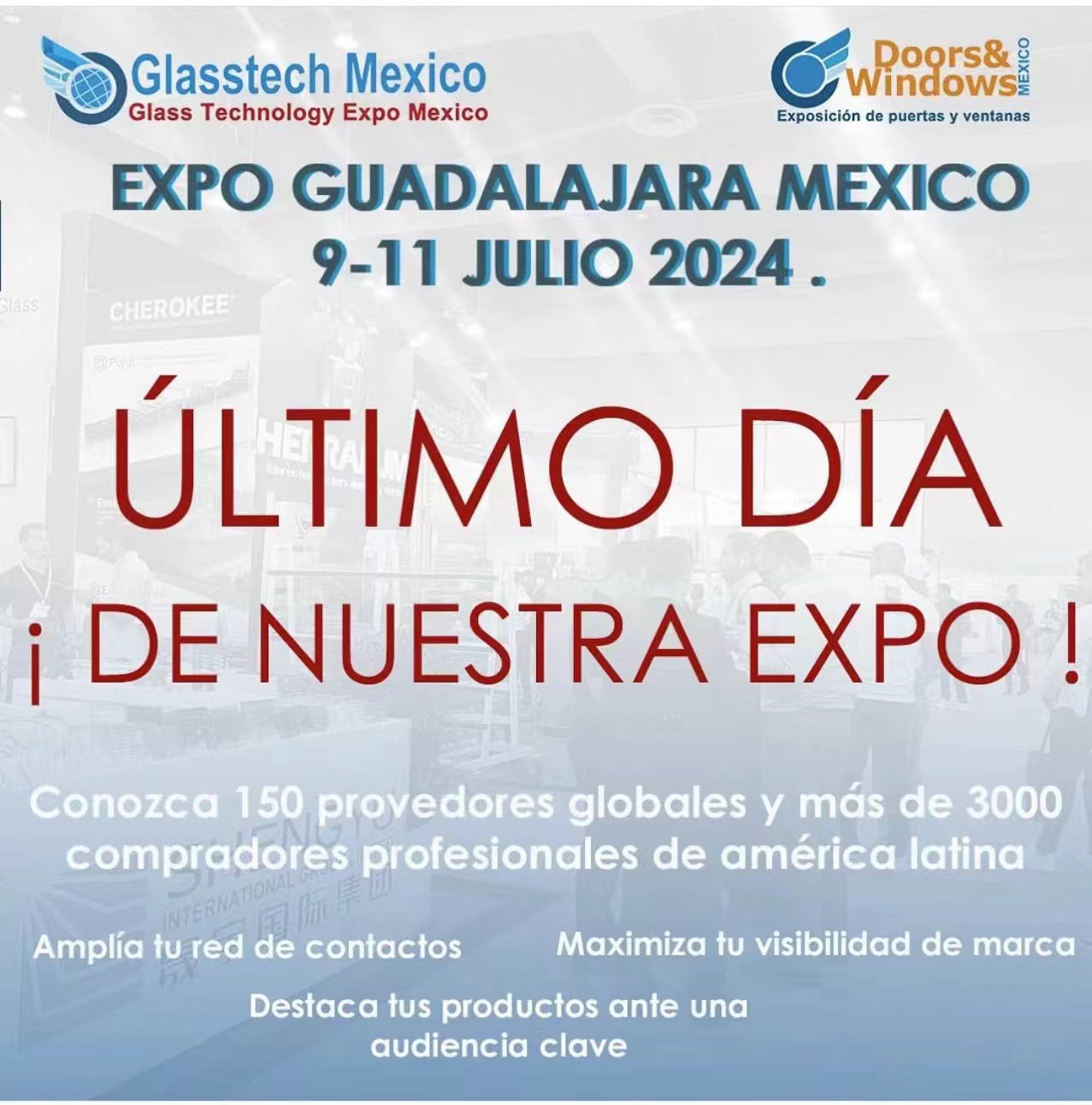 Triển lãm Quốc tế Cửa kính và Cửa sổ Mexico - Chung tay tạo nên chương mới trong ngành cửa kính và cửa sổ