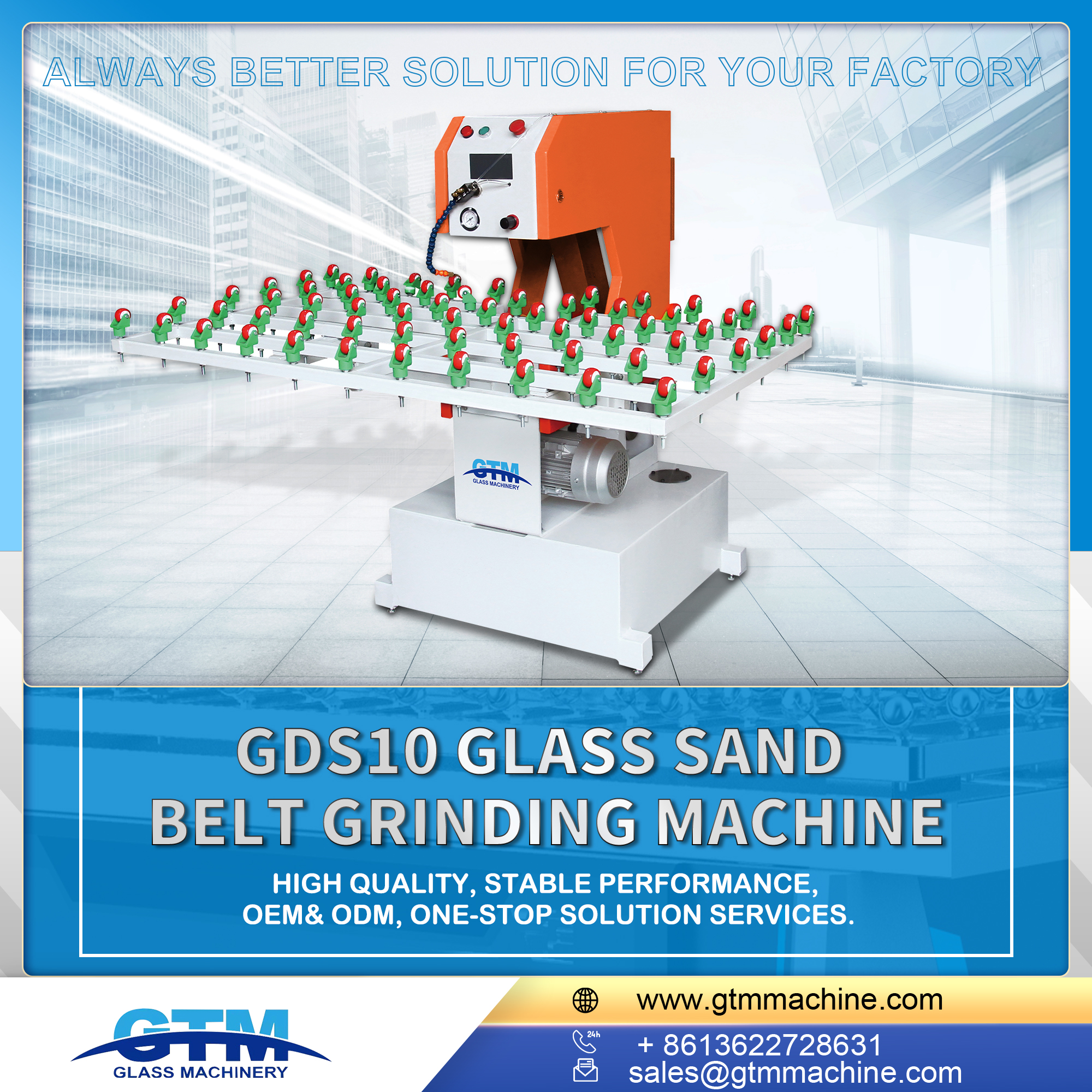GTM Glass Machinery: Triết lý dịch vụ lấy khách hàng làm trung tâm