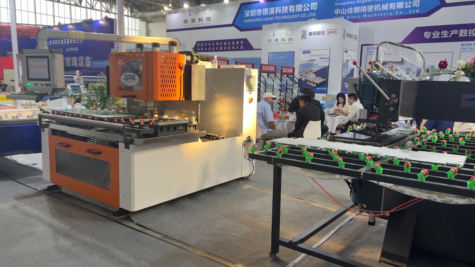 CNC glass cut out machine