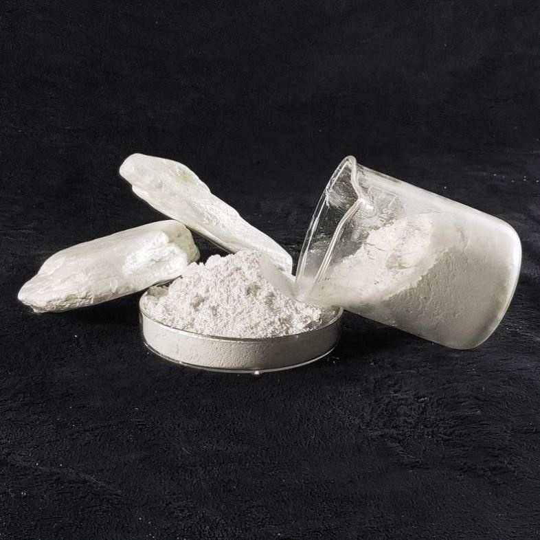 What does talc do to plastic?