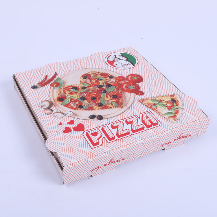 Pizza Box Custom Pizza Delivery Box Factory Supply Packaging Box