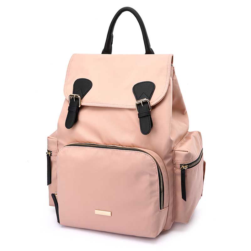 pink diaper backpack