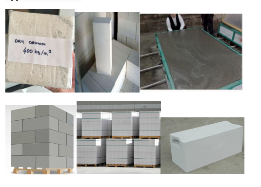 light weight cellular concrete aluminum paste