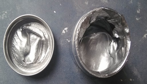 Silver Mirror Chrome Aluminium Paste