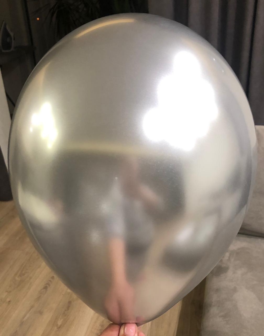 metallic LaTeX balloon aluminum paste