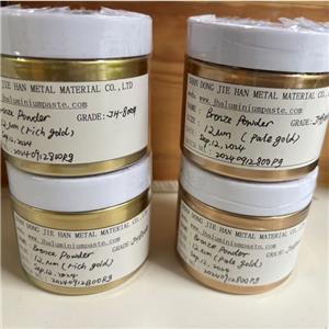 bronze powder for offset printing ink