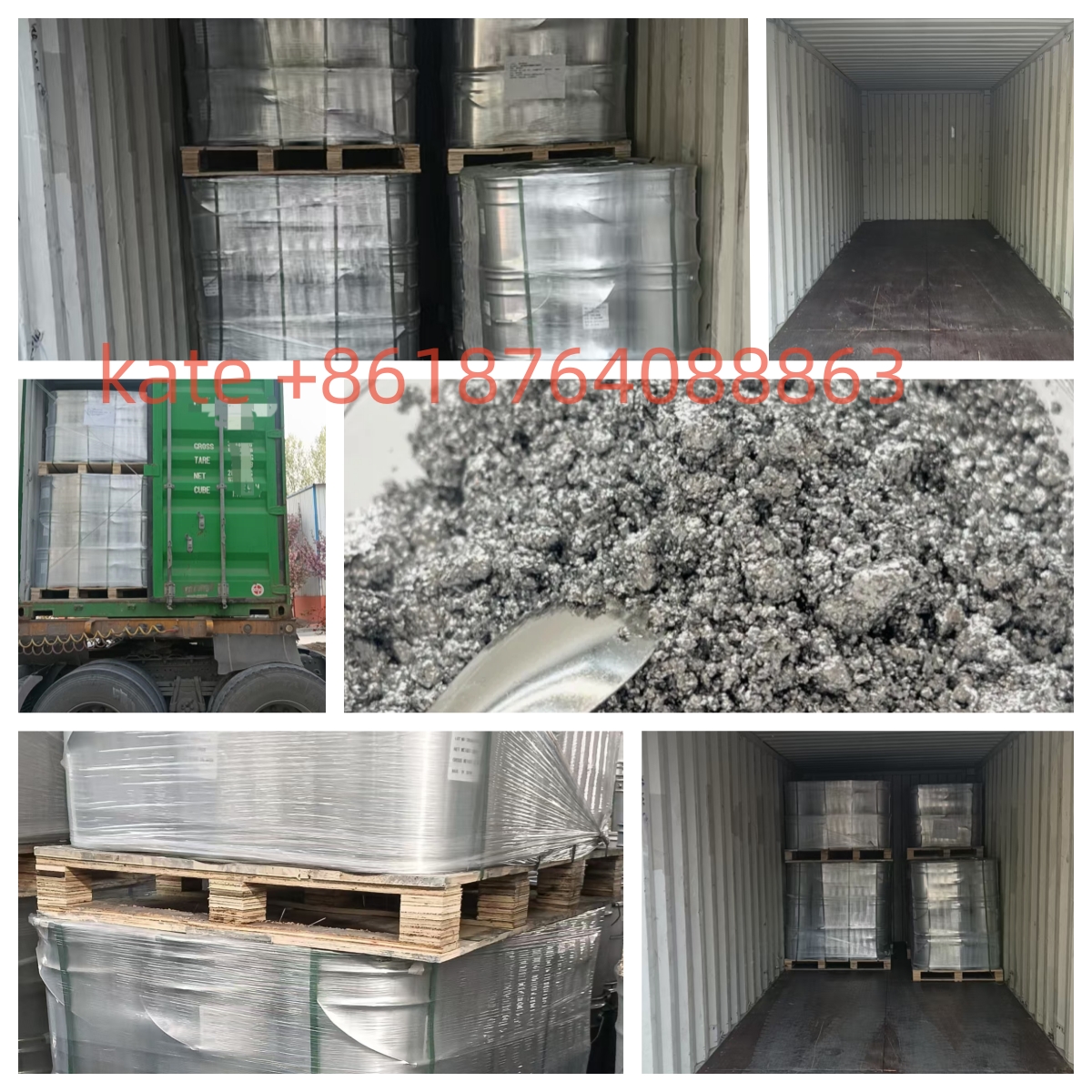 JIE HAN Ekspor pigmen aluminium dalam FCL