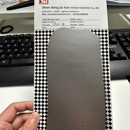 demo salutan aluminium berasaskan air