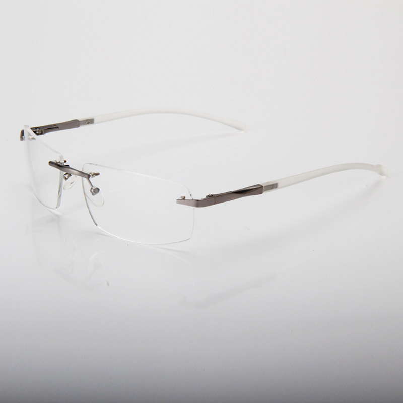 Rimless Sport Metal Men Optical Frames