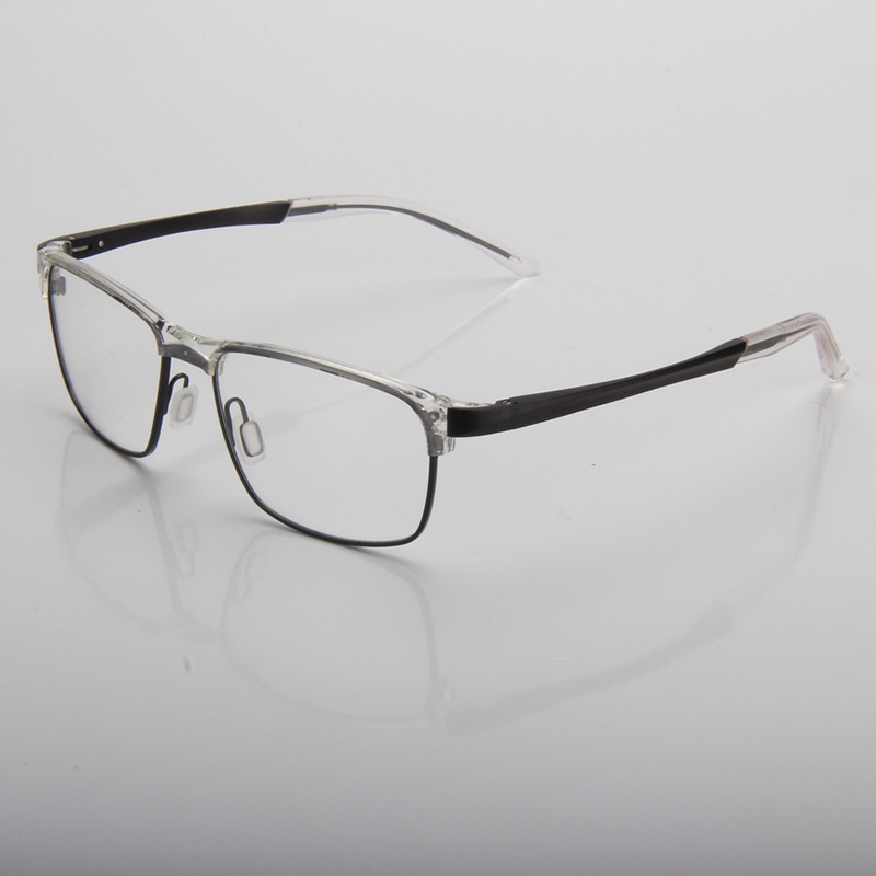Combined Plastic And Metal Optical Glasses