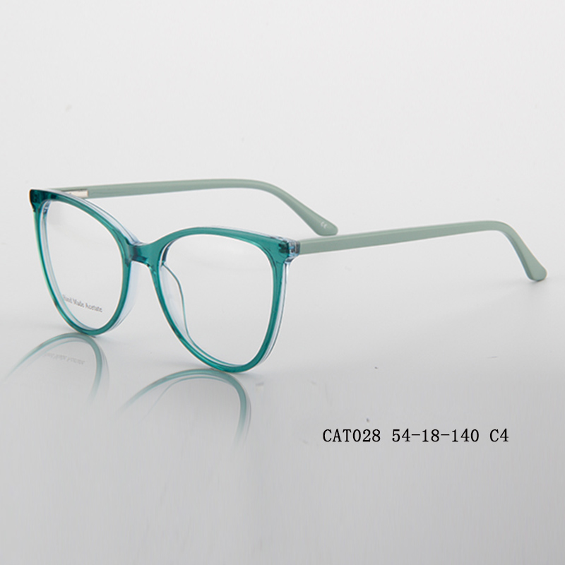 Mint Green Trend Cat Eye Optical Glasses