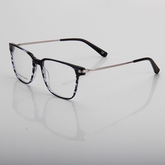 Fancy Shape HD Acetate Optical Glasses For Men