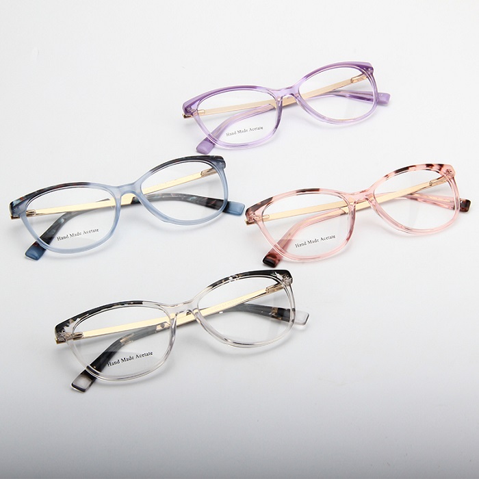 Butterfly Shape Lady Glasses With 3D Printing Pattern