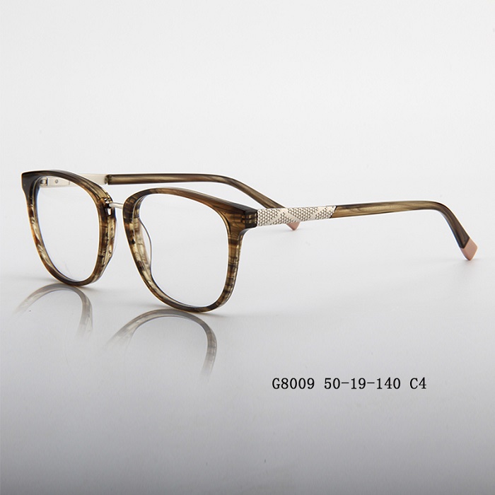 Metal And Acetated Combined Unisex Optical Frame