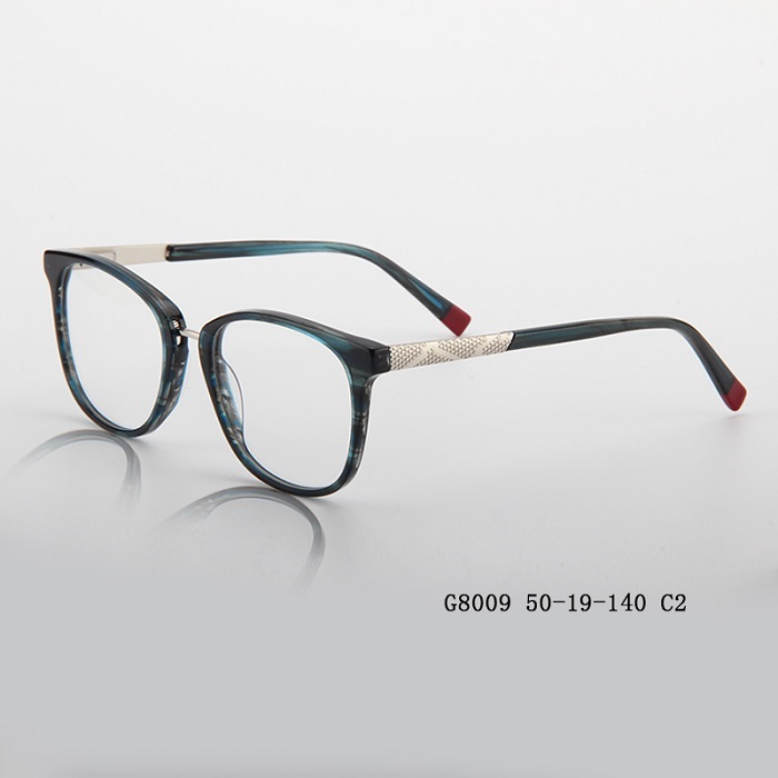 Metal And Acetated Combined Unisex Optical Frame