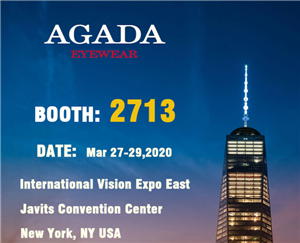 XIAMEN AGADA OPTICAL CO., LTD. Showcases Classic Eyewear at 2020 Vision Expo East