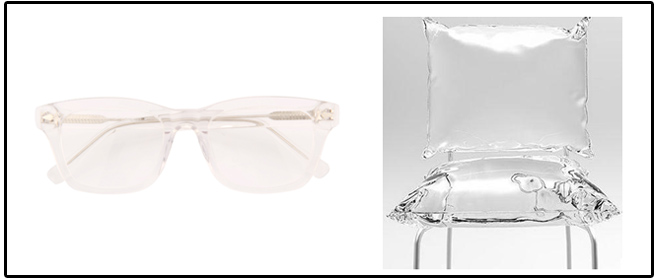 transparent glasses