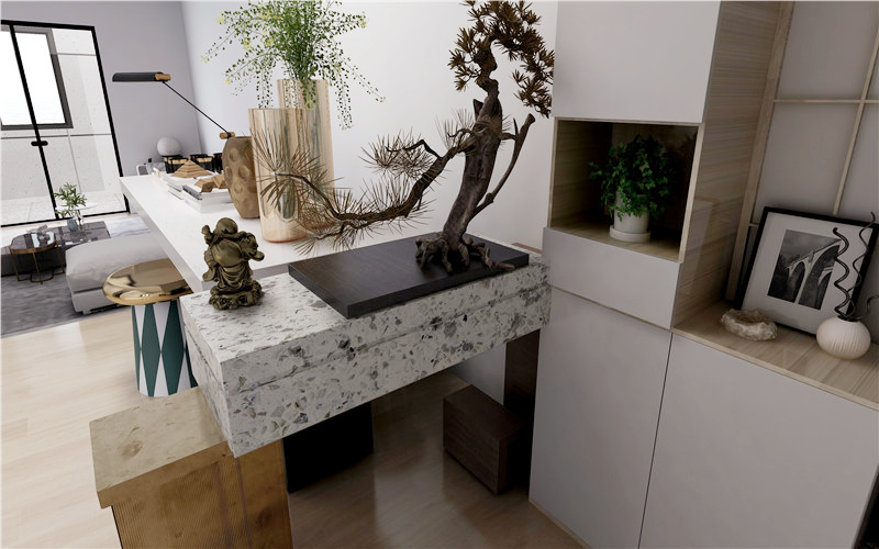 Coral With Black And White Dining Table Quartz Worktops Factory