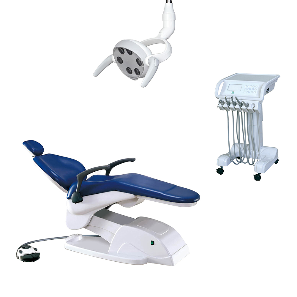 Sillón dental completamente automático para zurdos