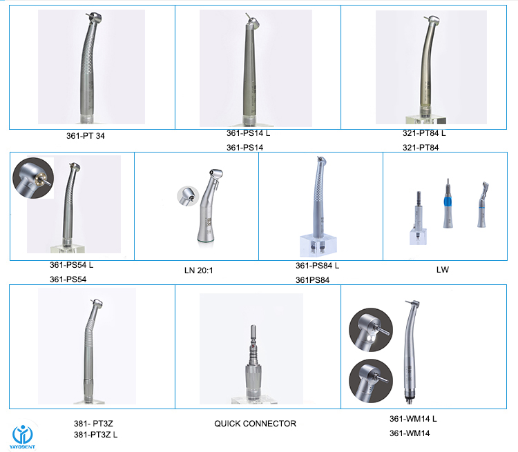 dental hygiene handpieces