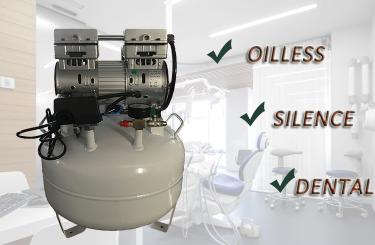 dental oil free air compressor