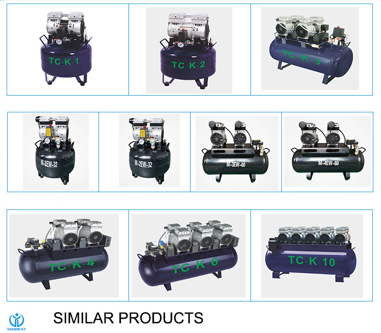 compressor for dental chair