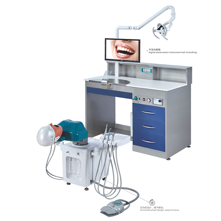 Scrivania per apparecchiature di laboratorio odontotecnico simulatore dentale