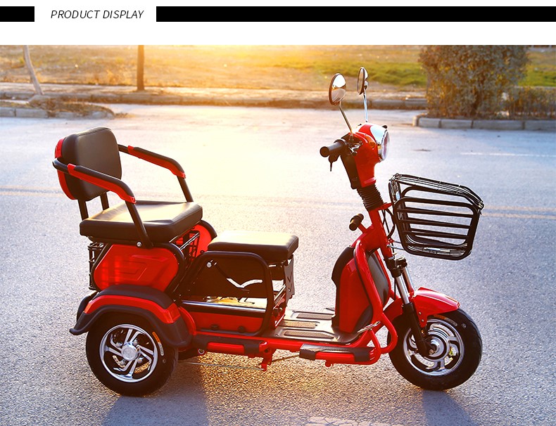 2 seat electric trike