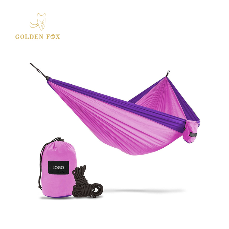 Lightweight Parachute Nylon Outdoor Hammock For Camping