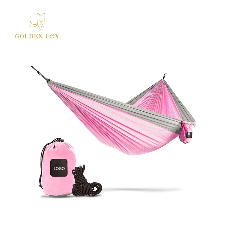 Portable Hammocks Outdoor Furniture Custom Print Ripstop