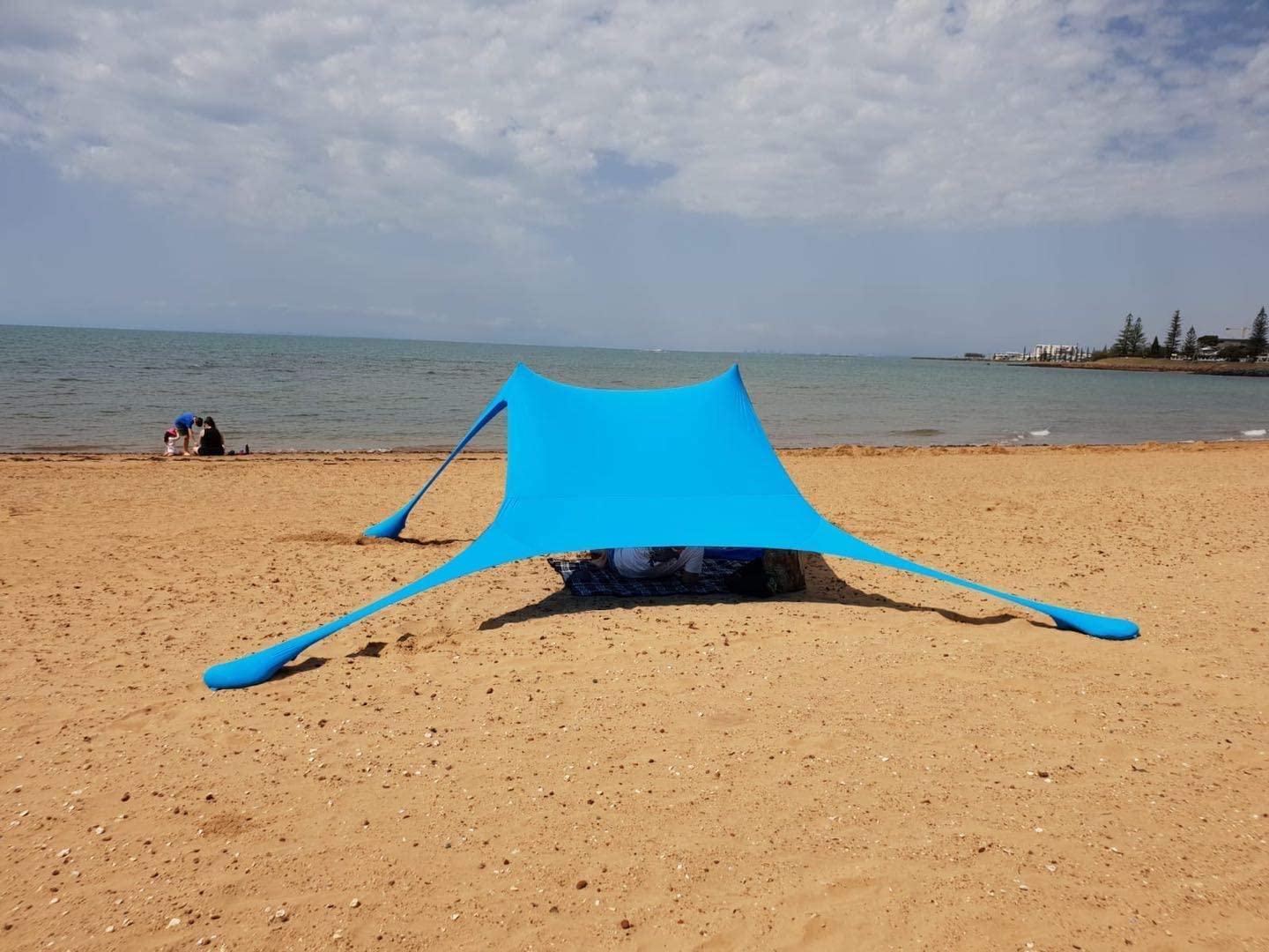 outdoor beach tent with UPF50+