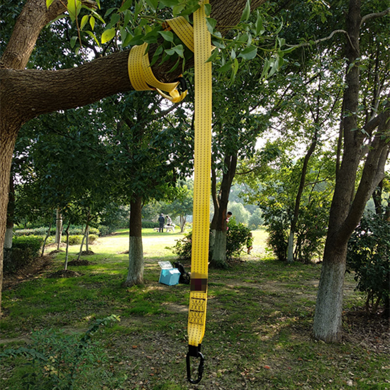 Heavy Duty Tree Hanging Holds 2400 Lbs Screw Snap Carabiners Patio Tree Swing Straps
