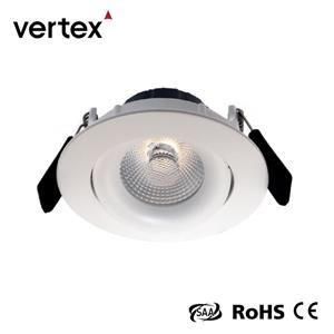 IP44 LED-Strahler Downlight Farbe Schwarz