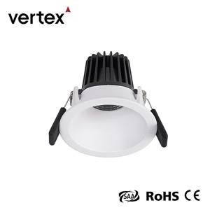 Vertiefte, tiefe, blendfreie LED-Downlight-Decke