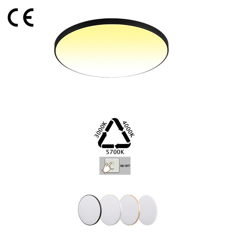 Slice 3CCT Ceiling Light Smooth Dimming