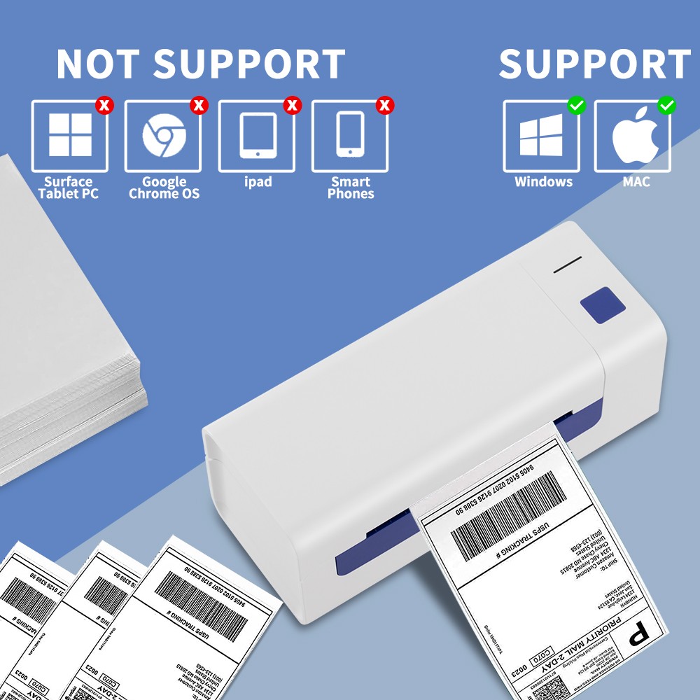 4inch label printer