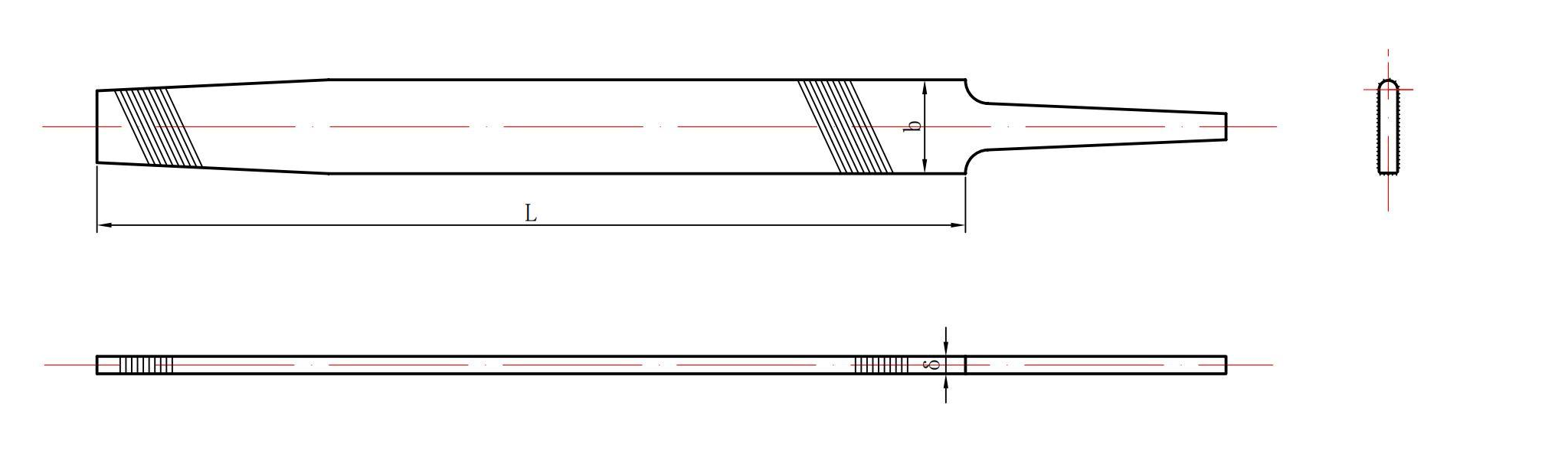 Single arc mill saw file