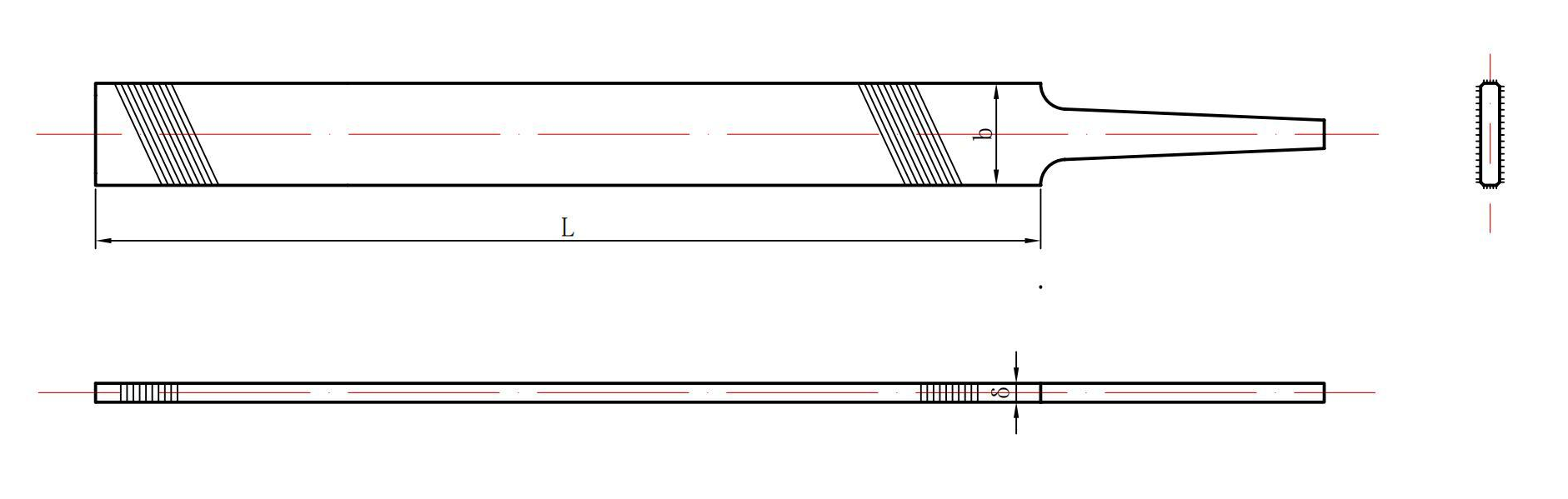 Double arc mill saw file