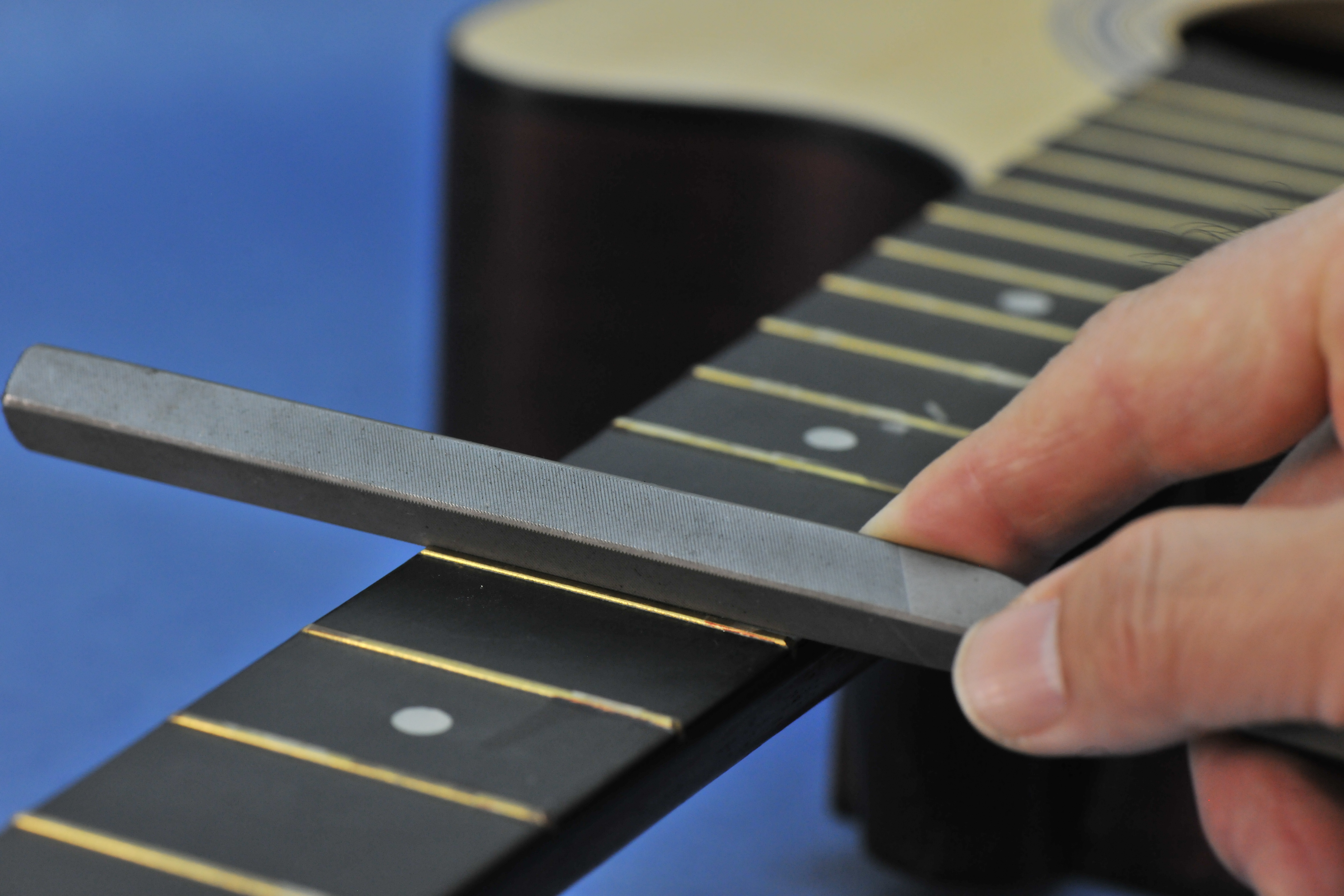 Triangle Fret Crown File