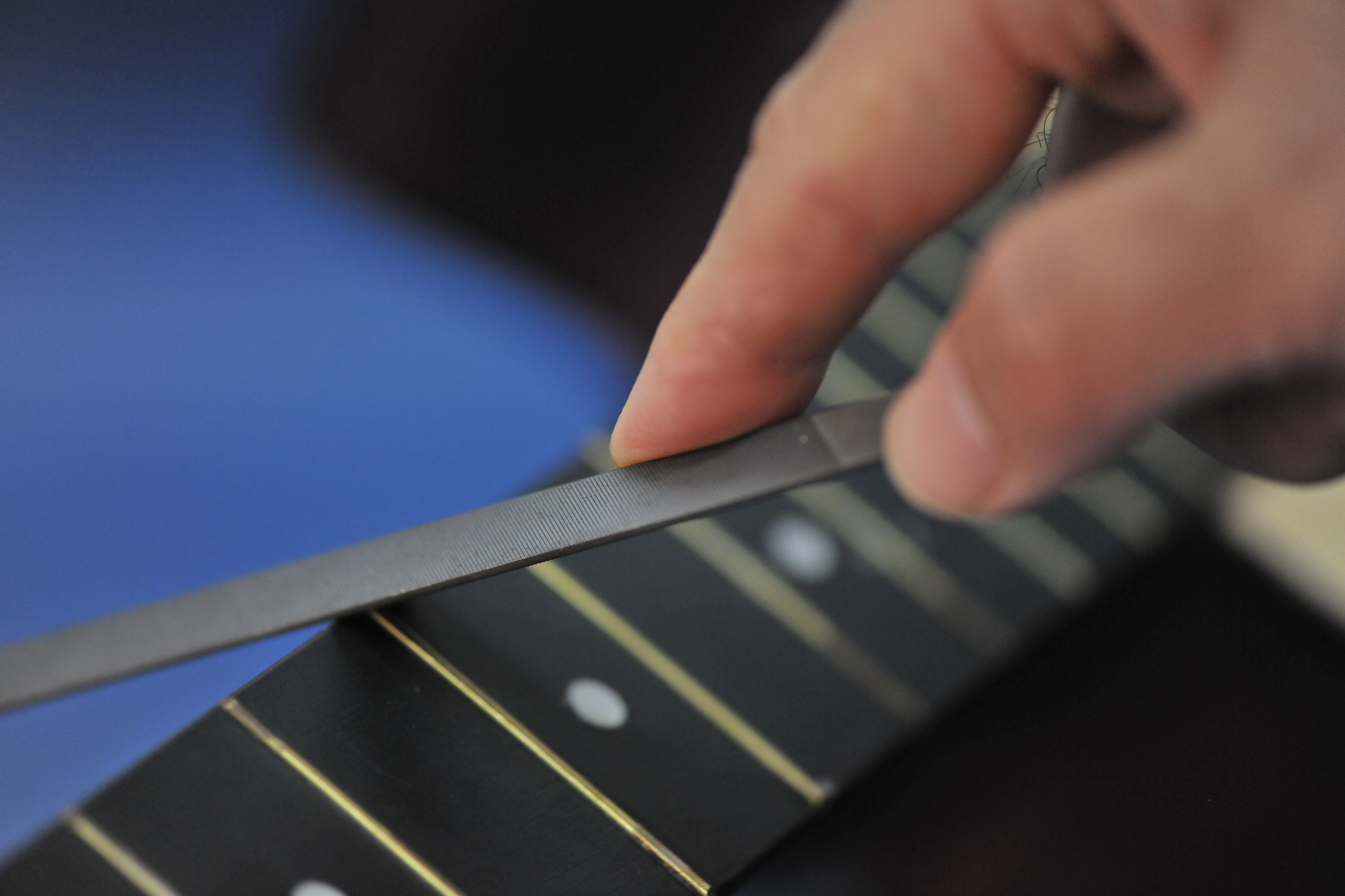 Triangle Fret Crown File