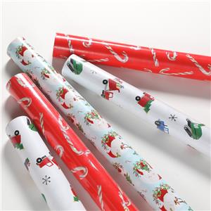 Printing and hot stamping paper Christmas pattern XMAS gift package paper