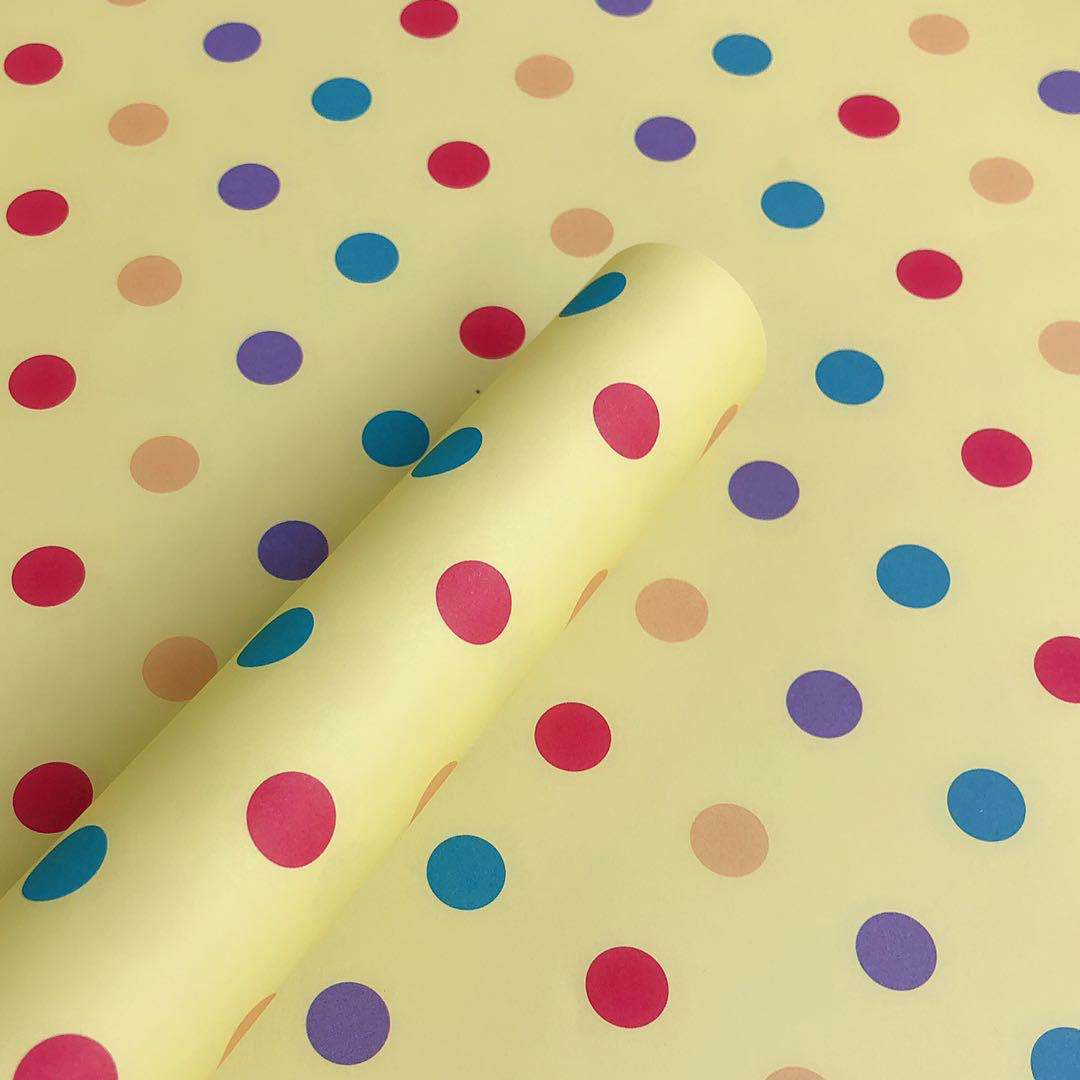 Classic dots or lines design printed small MOQ wrapping paper for kids Gift Wrapping Manufacturers, Classic dots or lines design printed small MOQ wrapping paper for kids Gift Wrapping Factory, Supply Classic dots or lines design printed small MOQ wrapping paper for kids Gift Wrapping