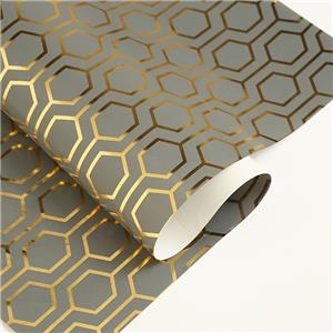 Stone paper 100% Eco-friendly foil hot stamping gift wrapping paper